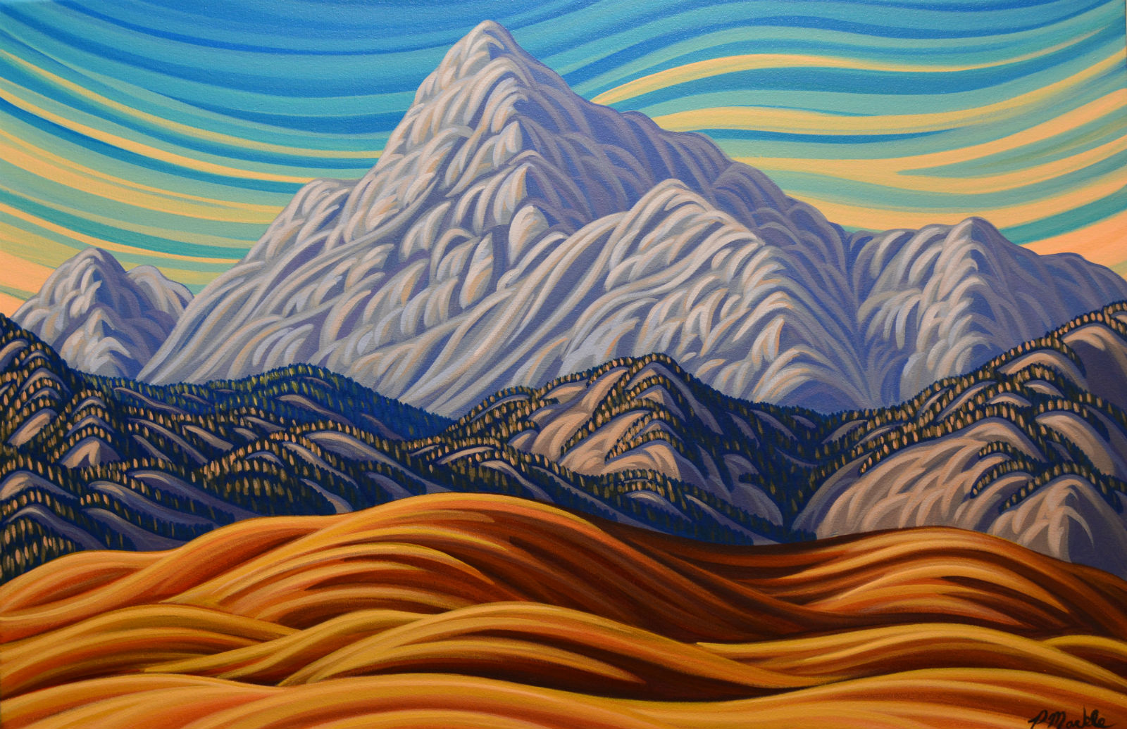Patrick Markle, Alberta Painting