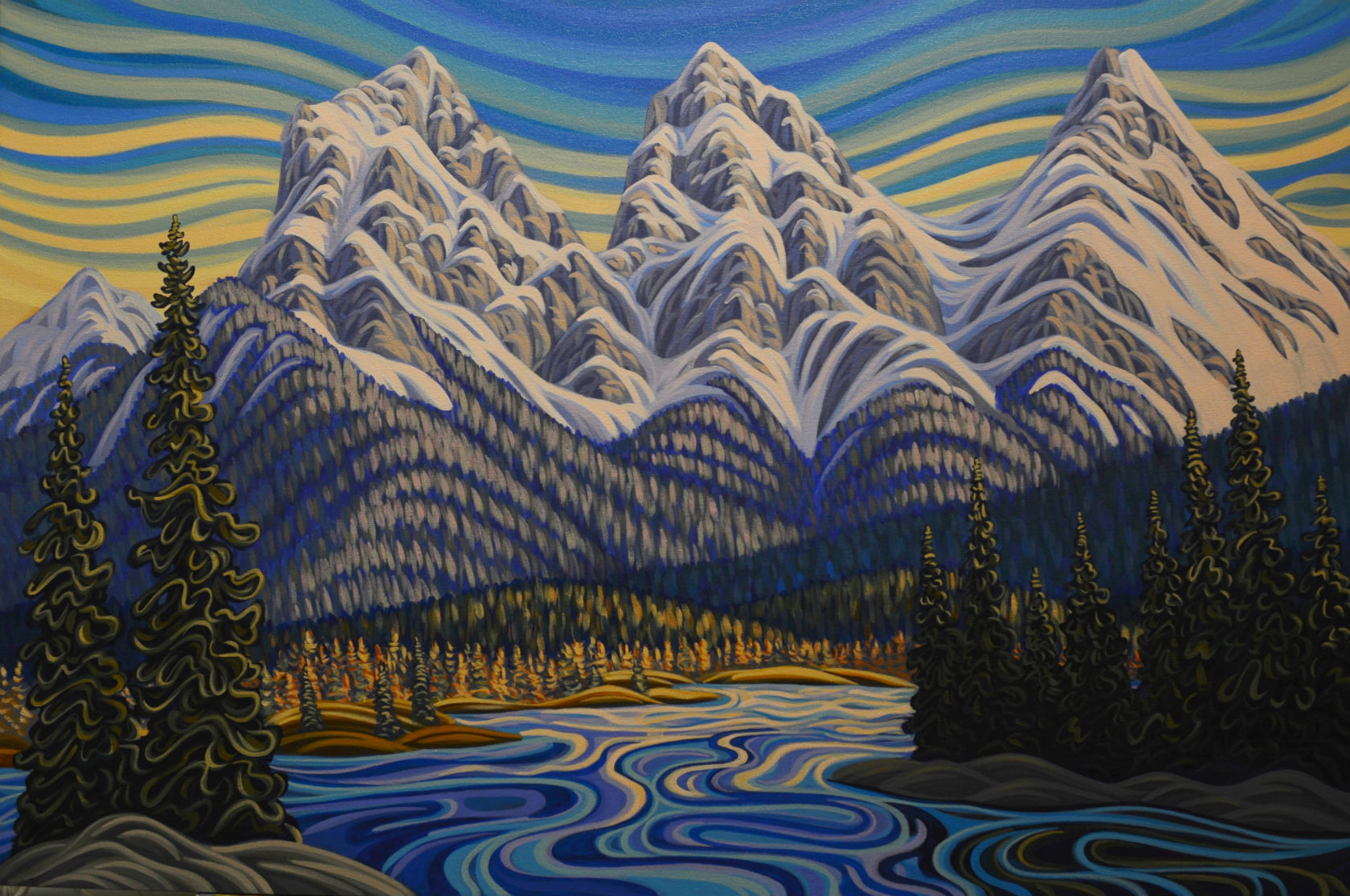 Canmore, Banff, Art, Painting