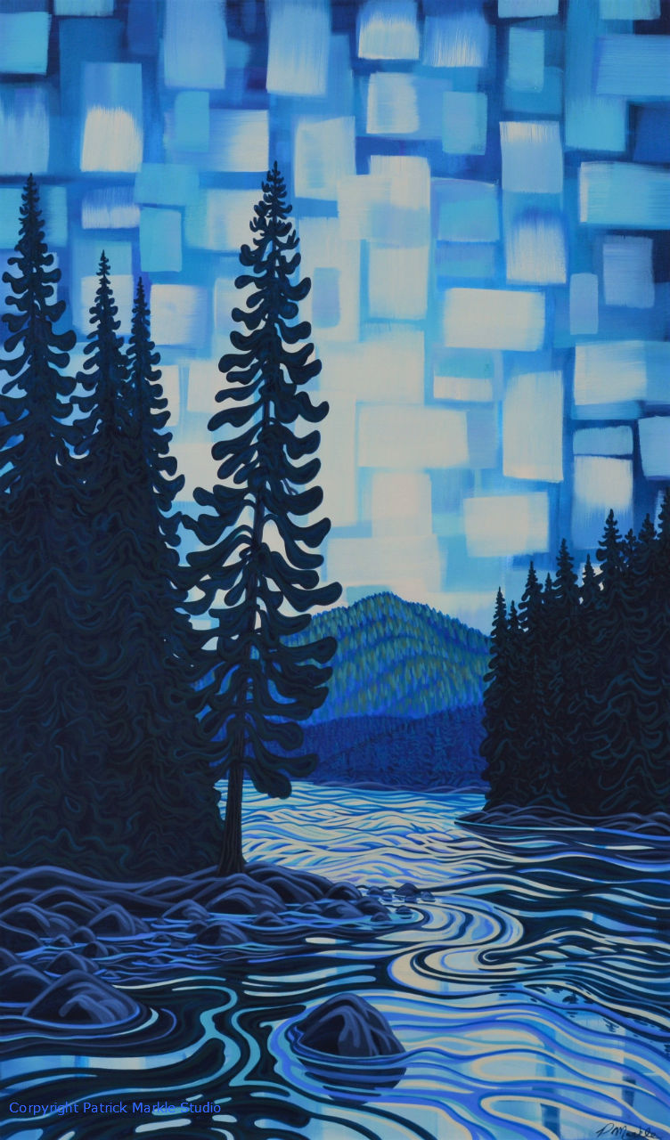 Patrick Markle. painting, canadian artist, alberta