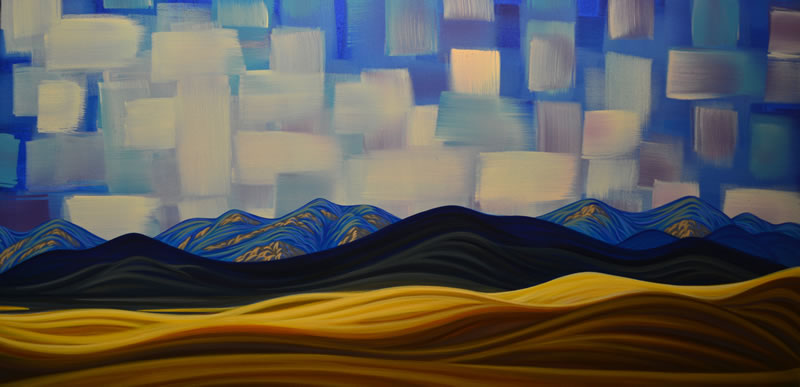 Original Painting by Patrick Markle - "Prairie Light" (Alberta, Canada)