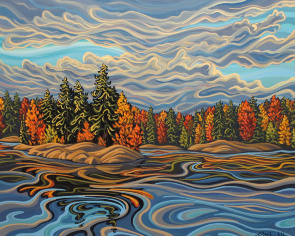Original Painting by Patrick Markle - "Stoney Lake"